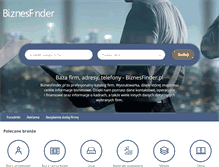Tablet Screenshot of biznesfinder.pl